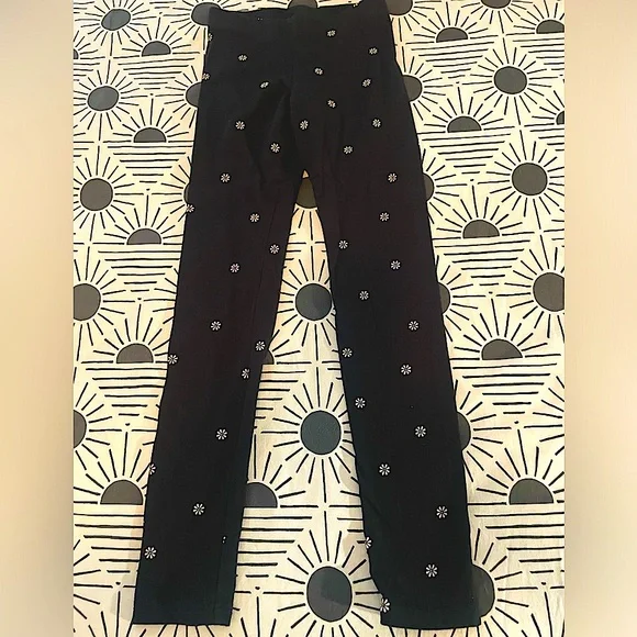 Set of 3 Fun and Girly Cotton Printed Leggings (Sz 10-12) - Picture 4 of 9